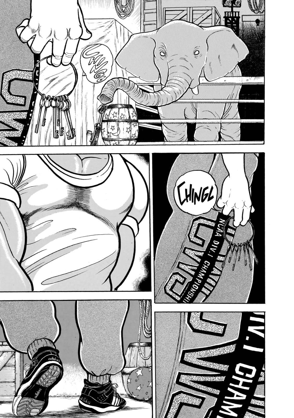 Read Baki the Grappler (Perfect Edition) chapter 53 image 4 on Lezhin