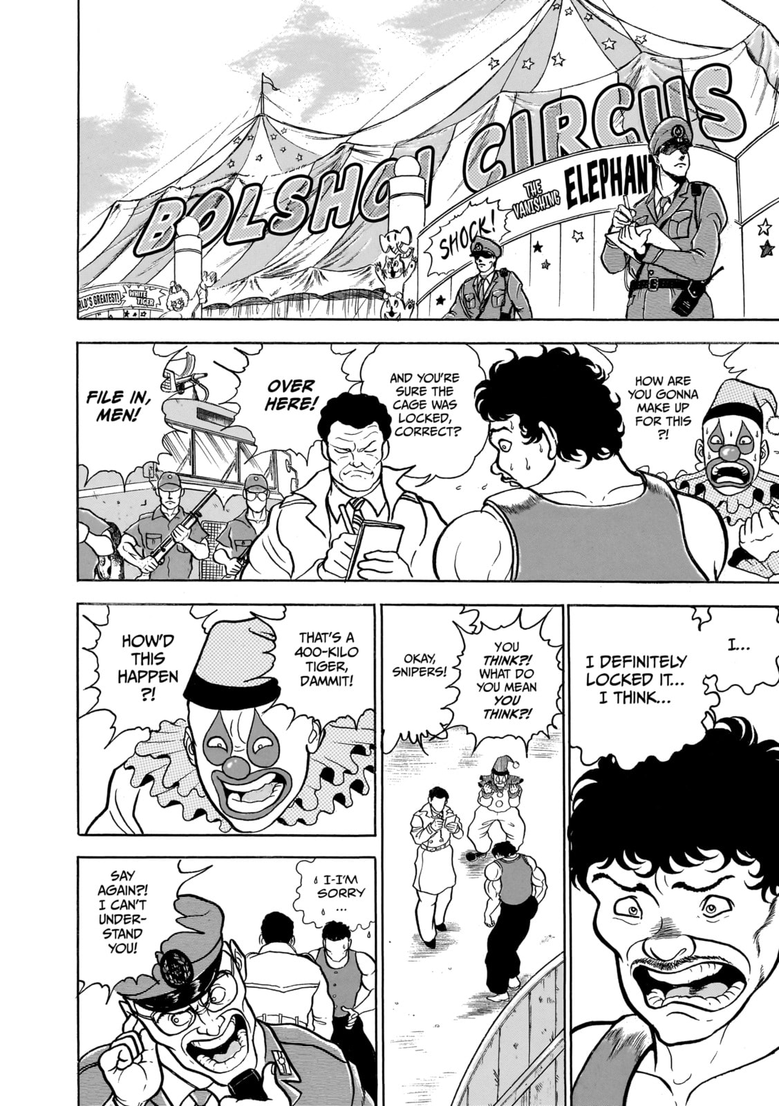 Read Baki the Grappler (Perfect Edition) chapter 53 image 9 on Lezhin