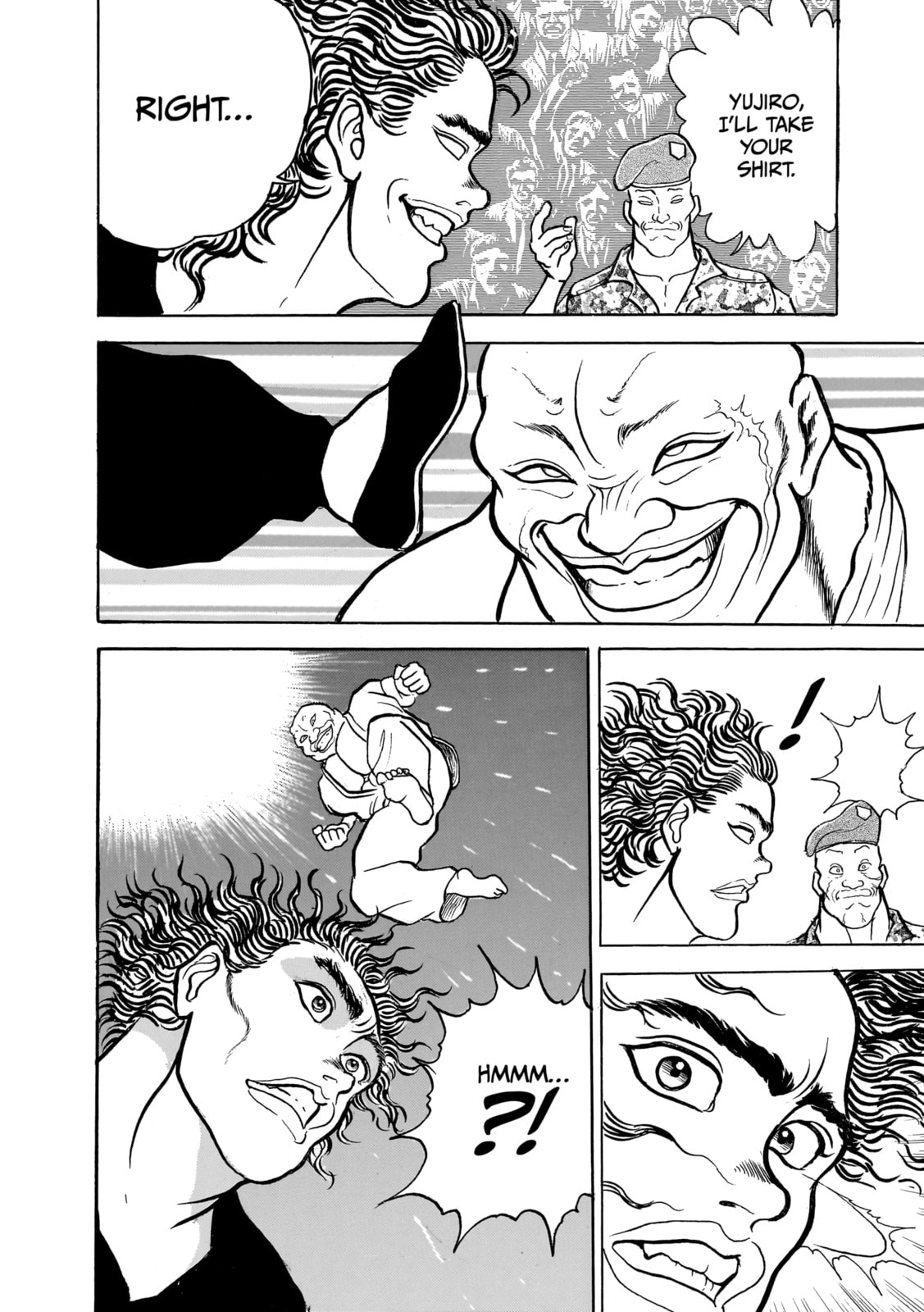 Read Baki the Grappler (Perfect Edition) chapter 55 image 22 on Lezhin