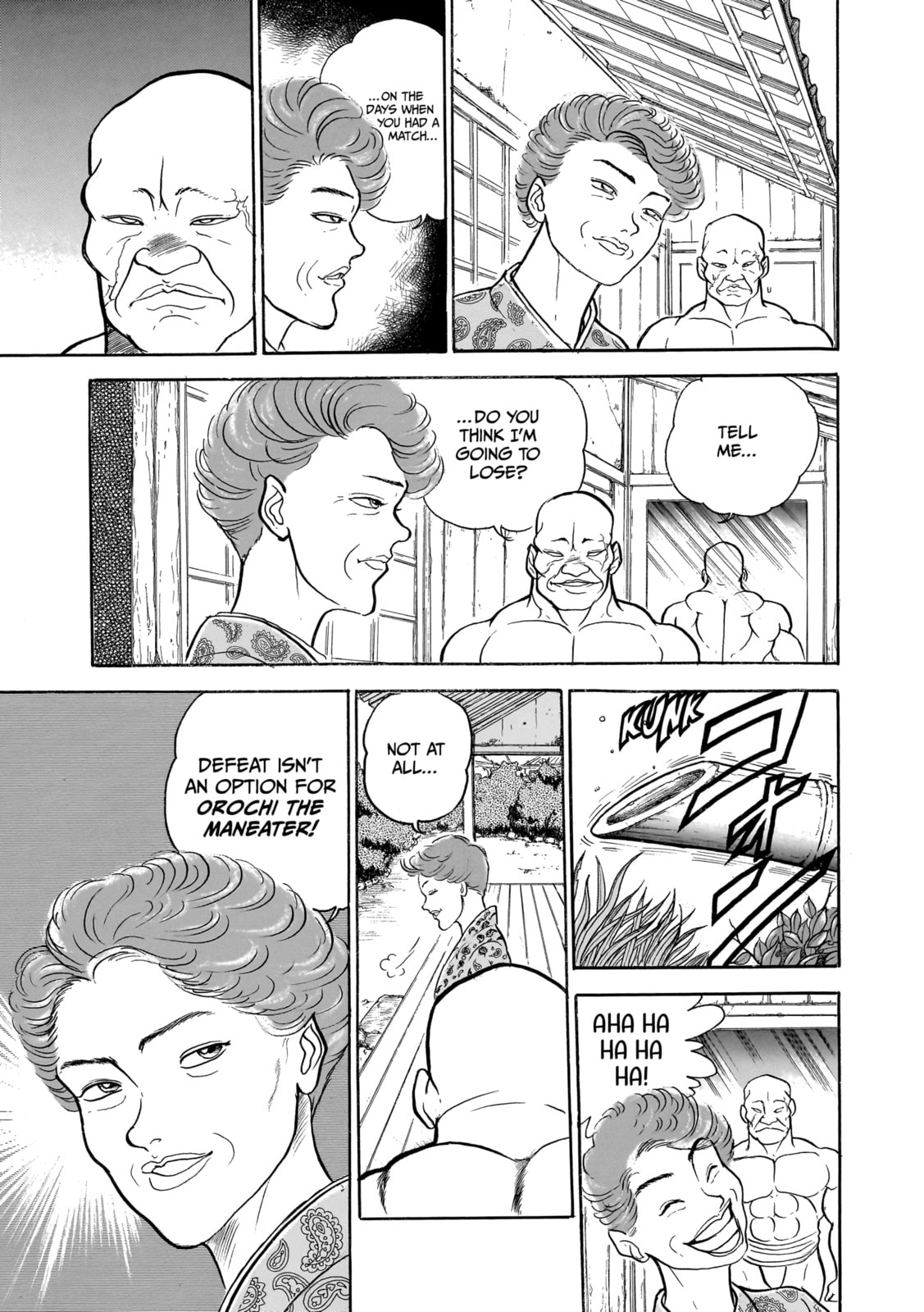 Read Baki the Grappler (Perfect Edition) chapter 55 image 6 on Lezhin