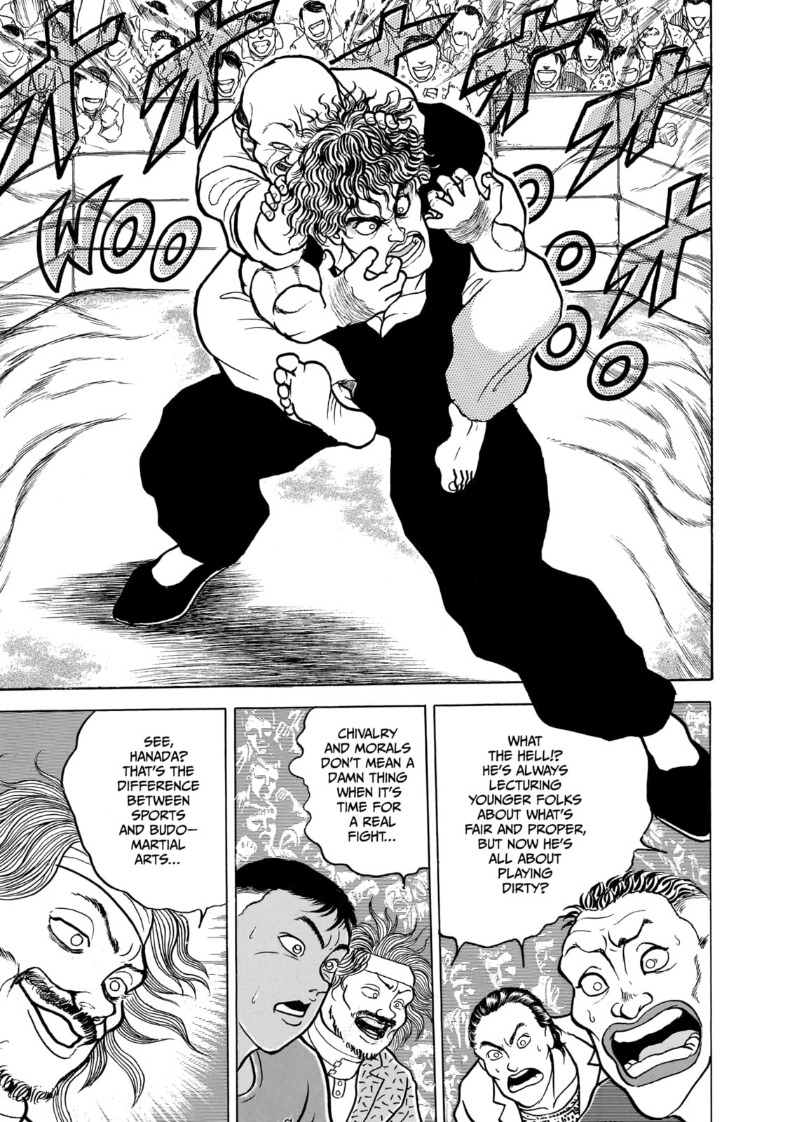 Read Baki the Grappler (Perfect Edition) chapter 56 image 4 on Lezhin