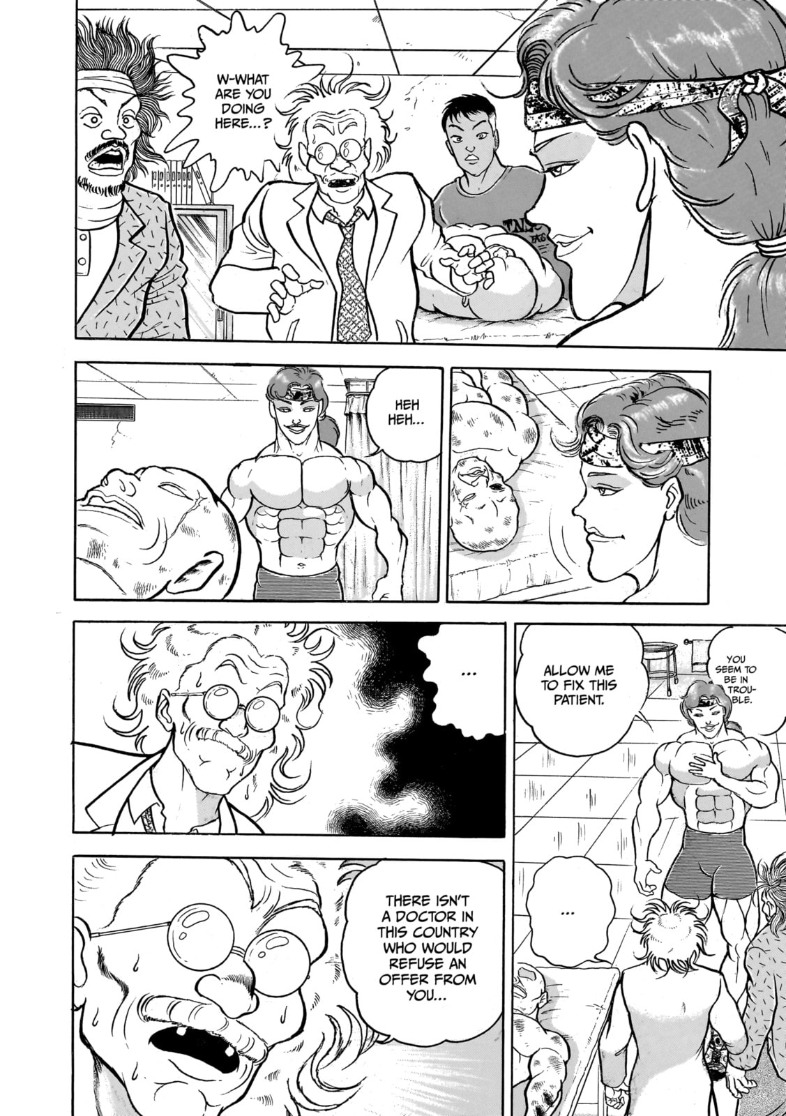 Read Baki the Grappler (Perfect Edition) chapter 64 image 3 on Lezhin