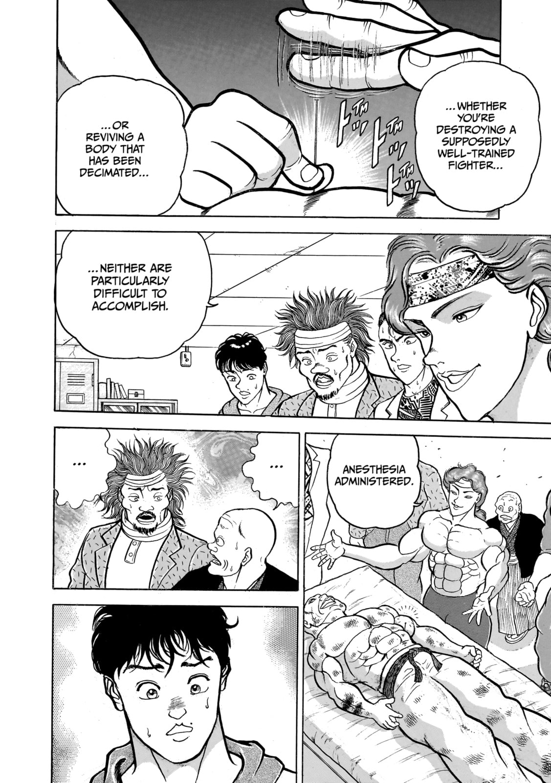 Read Baki the Grappler (Perfect Edition) chapter 64 image 7 on Lezhin