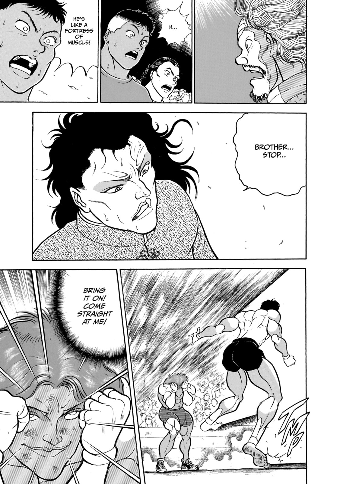Read Baki the Grappler (Perfect Edition) chapter 67 image 16 on Lezhin