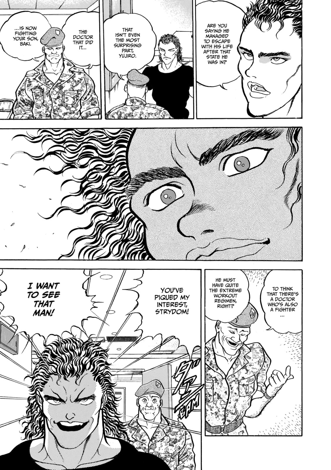 Read Baki the Grappler (Perfect Edition) chapter 68 image 12 on Lezhin