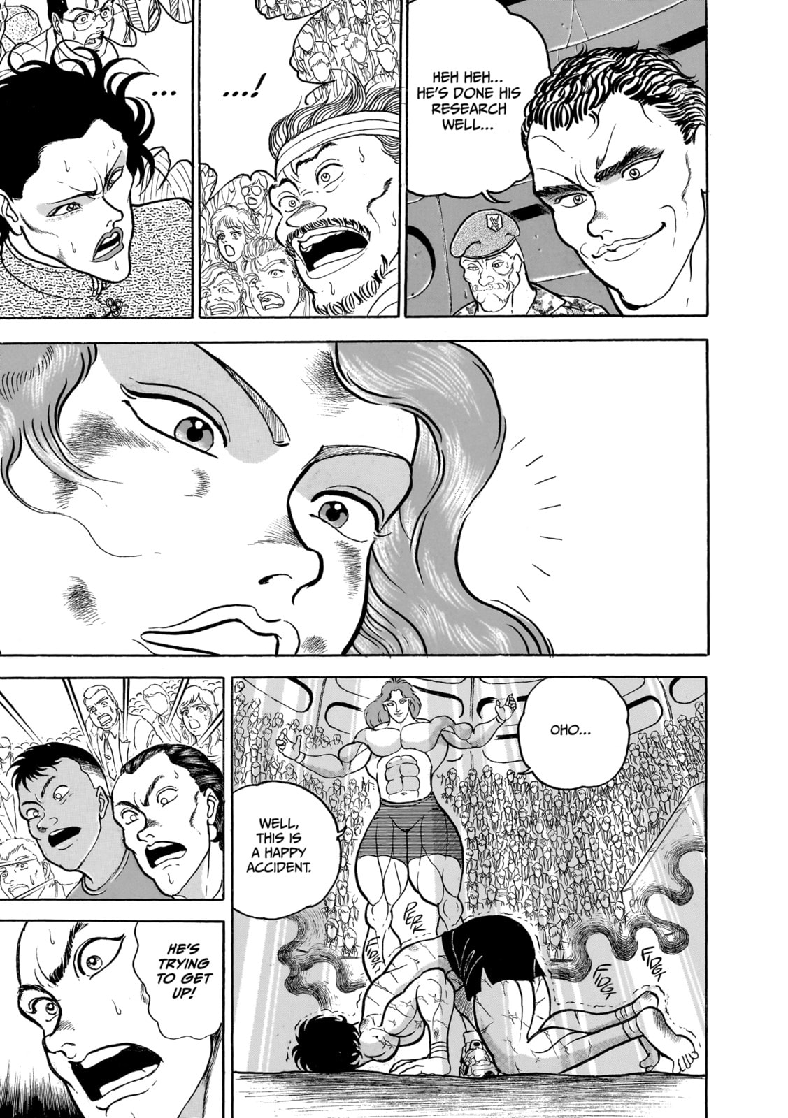 Read Baki the Grappler (Perfect Edition) chapter 69 image 12 on Lezhin