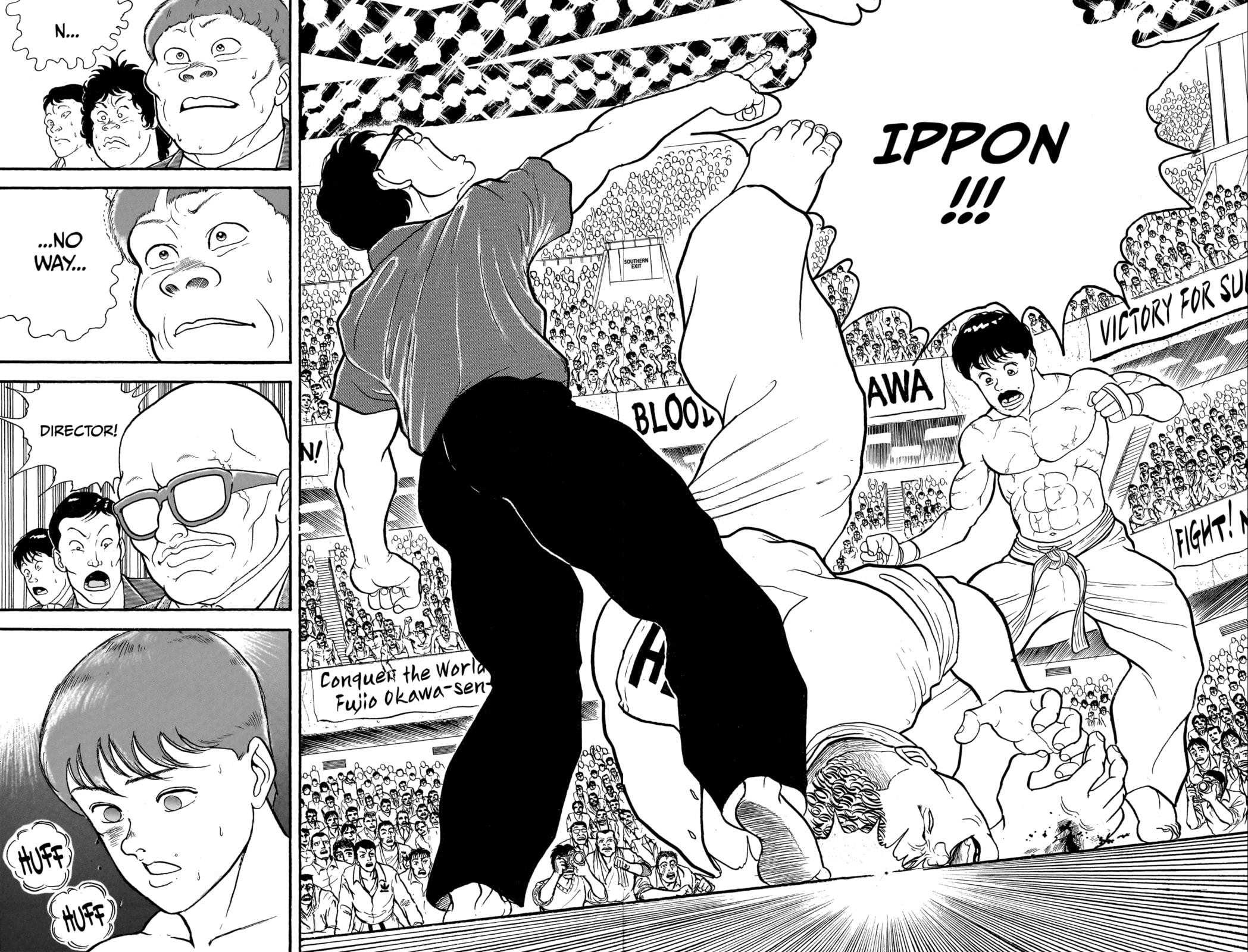 Read Baki the Grappler (Perfect Edition) chapter 7 image 1 on Lezhin