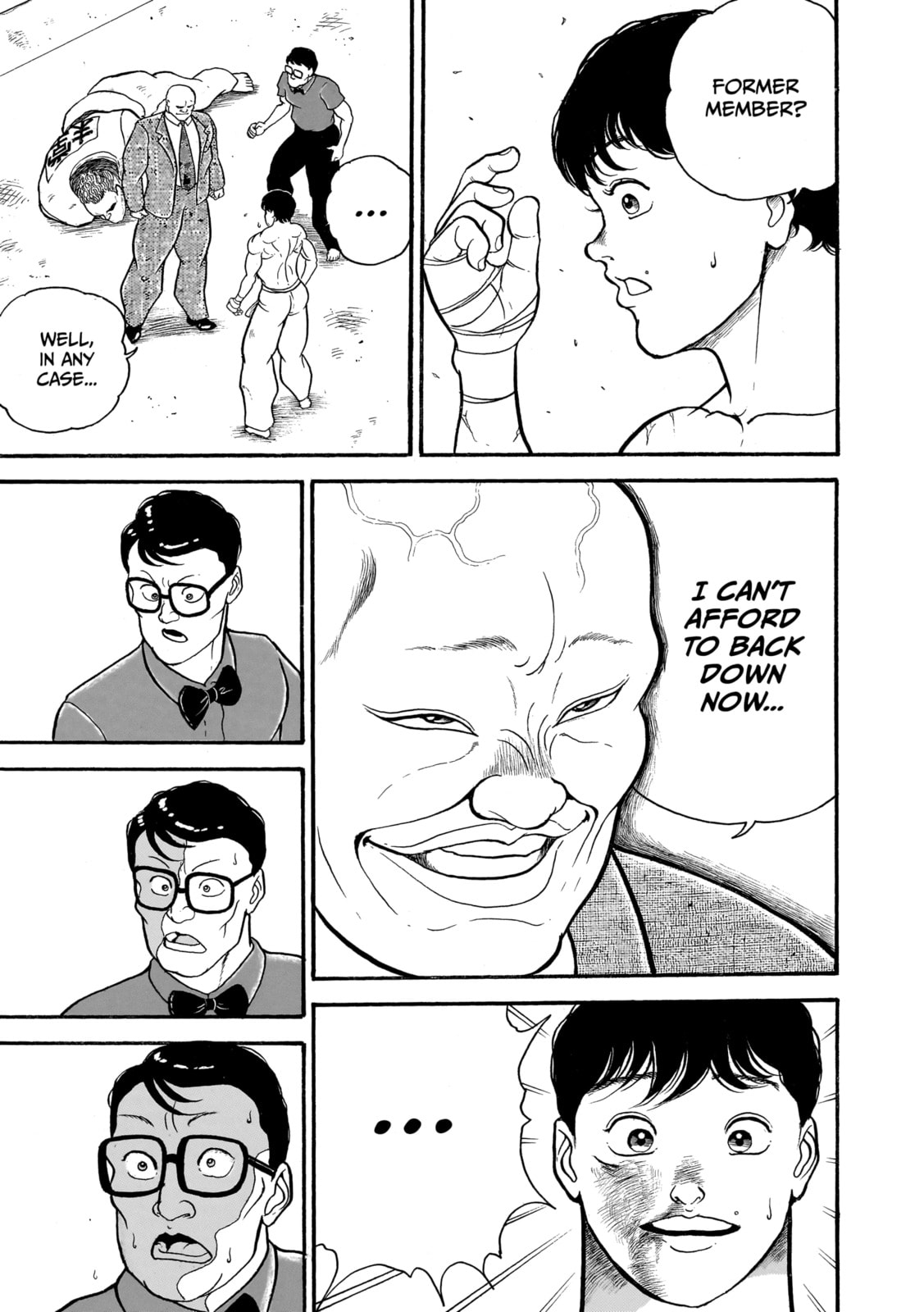 Read Baki the Grappler (Perfect Edition) chapter 7 image 12 on Lezhin