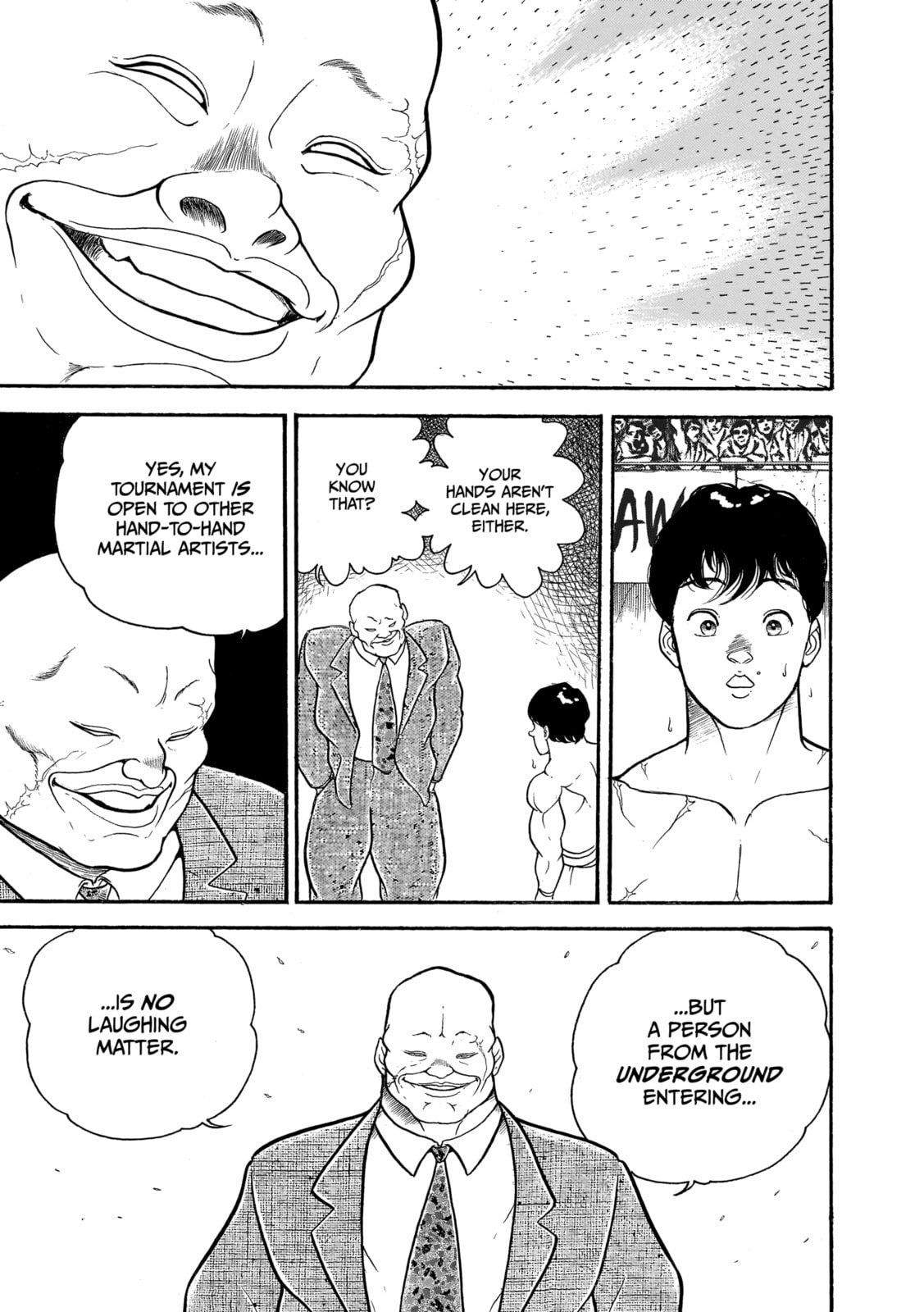 Read Baki the Grappler (Perfect Edition) chapter 7 image 8 on Lezhin