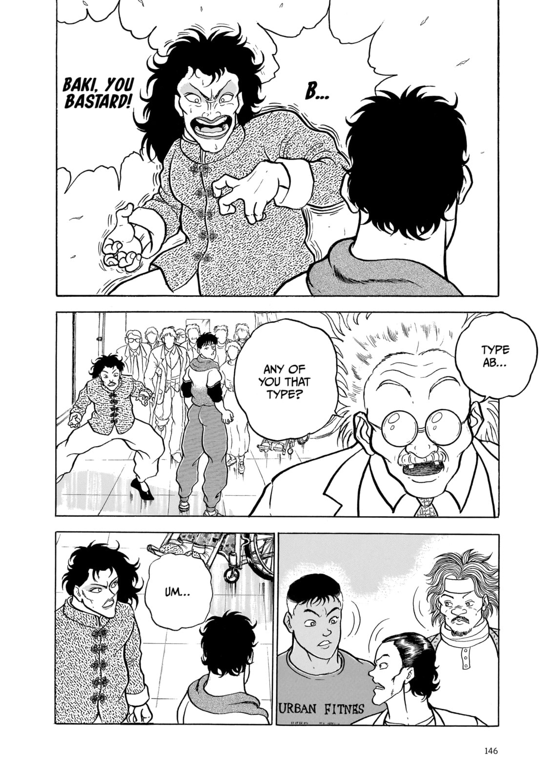 Read Baki the Grappler (Perfect Edition) chapter 72 image 16 on Lezhin
