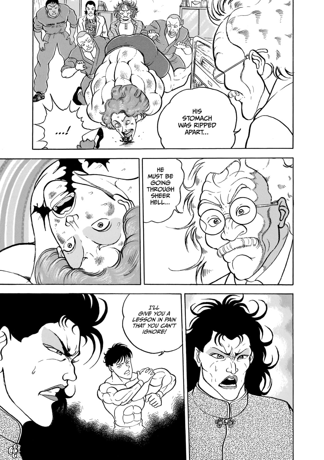 Read Baki the Grappler (Perfect Edition) chapter 72 image 7 on Lezhin