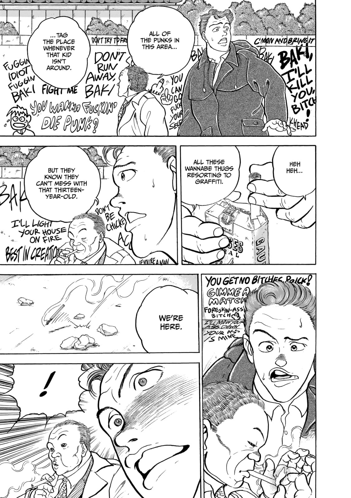 Read Baki the Grappler (Perfect Edition) chapter 74 image 2 on Lezhin