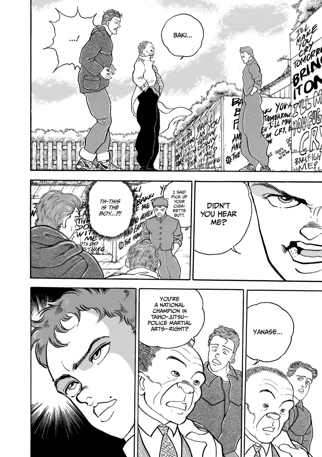 Read Baki the Grappler (Perfect Edition) chapter 74 image 6 on Lezhin