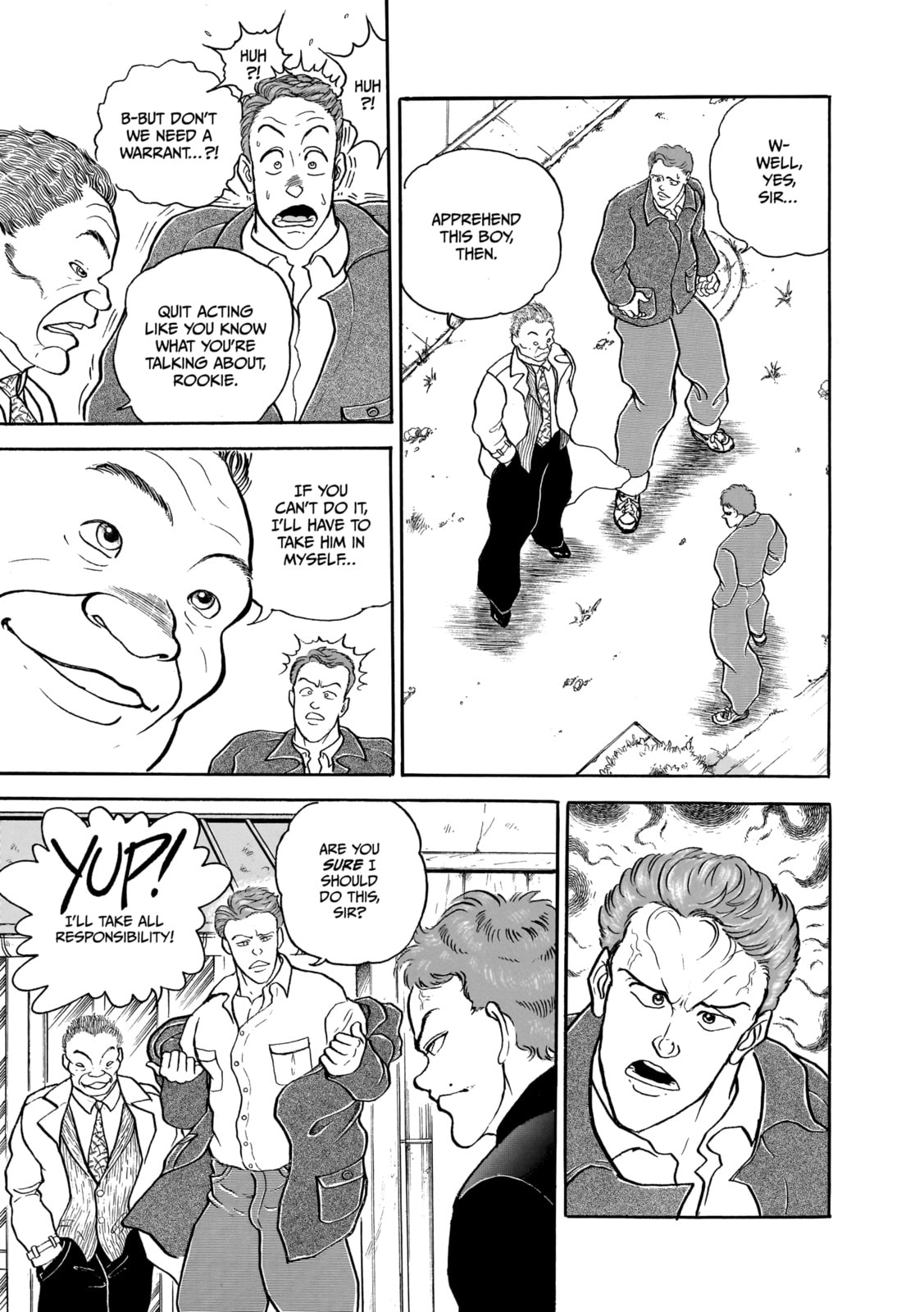 Read Baki the Grappler (Perfect Edition) chapter 74 image 7 on Lezhin