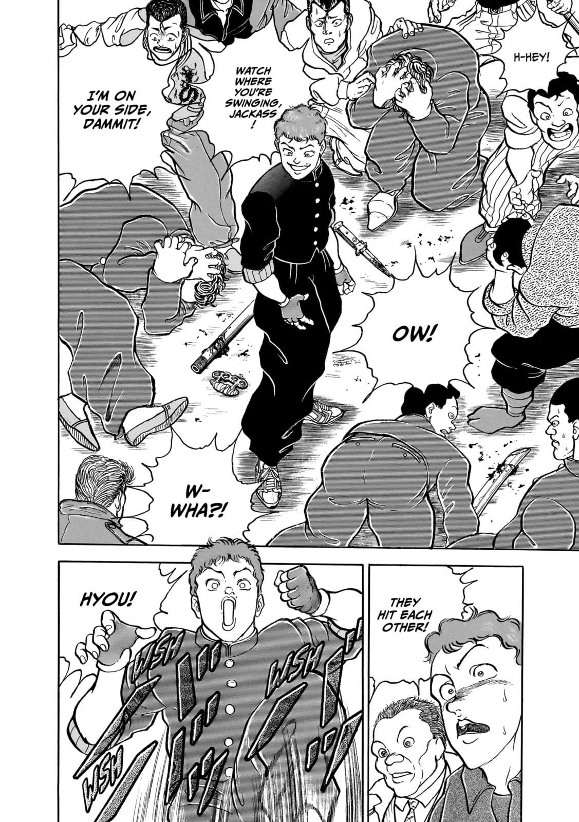 Read Baki the Grappler (Perfect Edition) chapter 75 image 16 on Lezhin