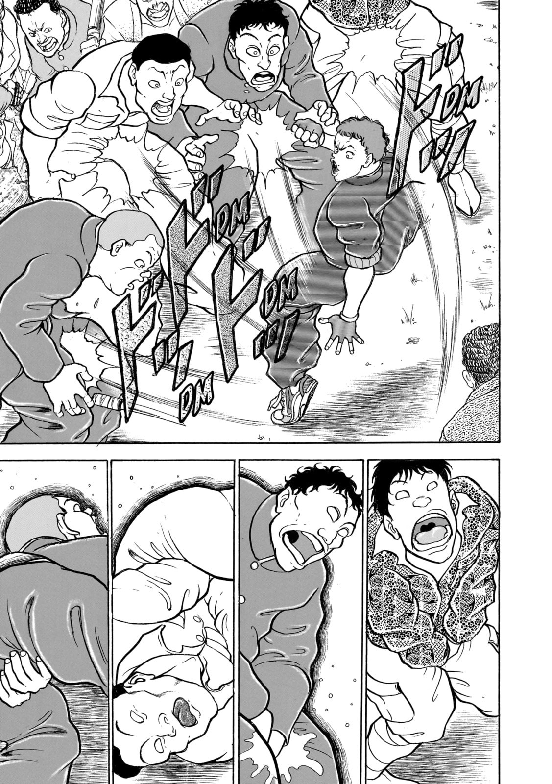 Read Baki the Grappler (Perfect Edition) chapter 75 image 17 on Lezhin