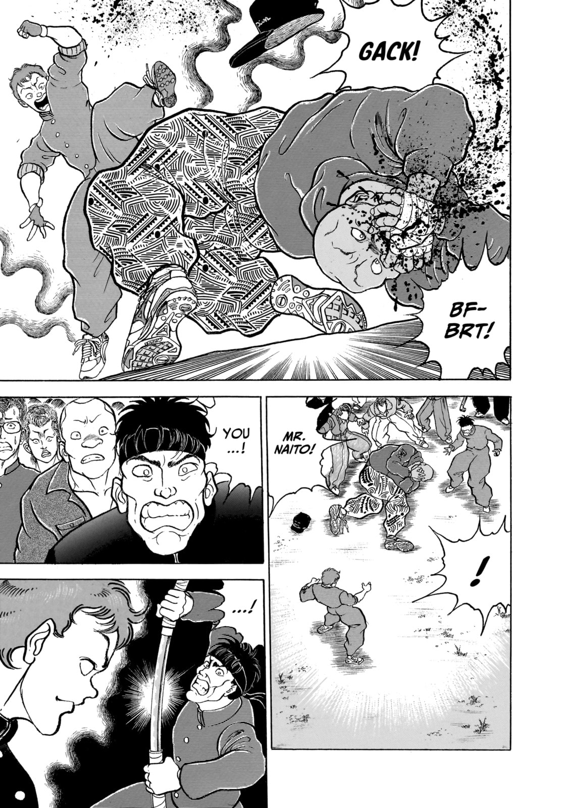 Read Baki the Grappler (Perfect Edition) chapter 75 image 7 on Lezhin