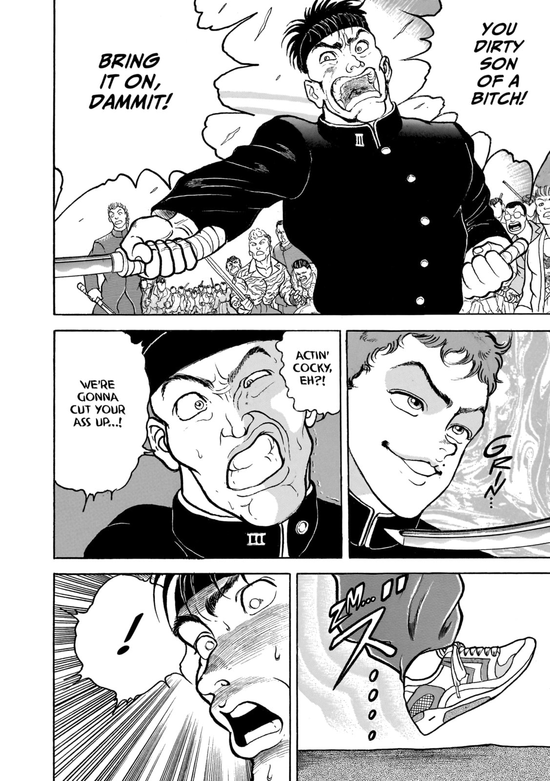 Read Baki the Grappler (Perfect Edition) chapter 75 image 8 on Lezhin