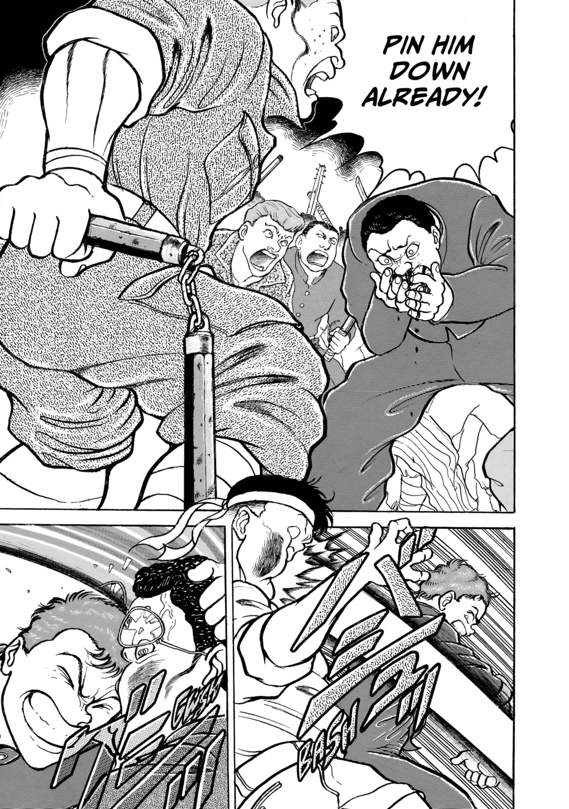 Read Baki the Grappler (Perfect Edition) chapter 76 image 2 on Lezhin
