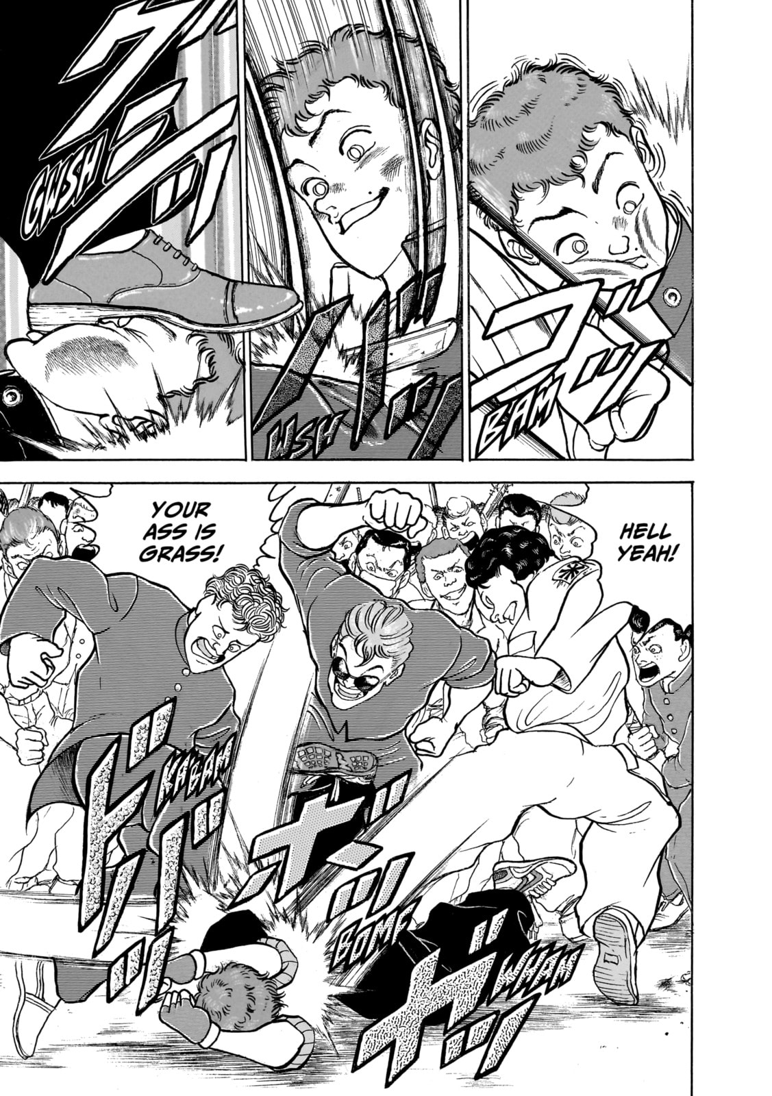Read Baki the Grappler (Perfect Edition) chapter 76 image 7 on Lezhin