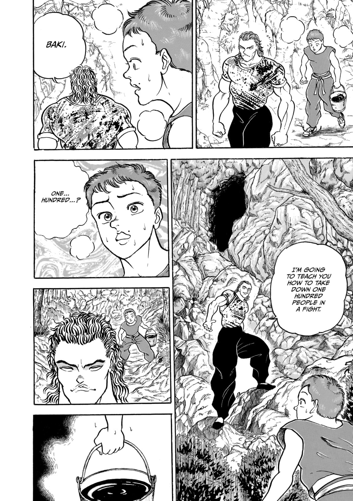 Read Baki the Grappler (Perfect Edition) chapter 77 image 7 on Lezhin