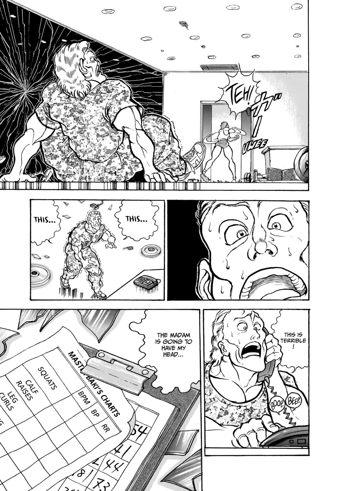Read Baki the Grappler (Perfect Edition) chapter 78 image 16 on Lezhin