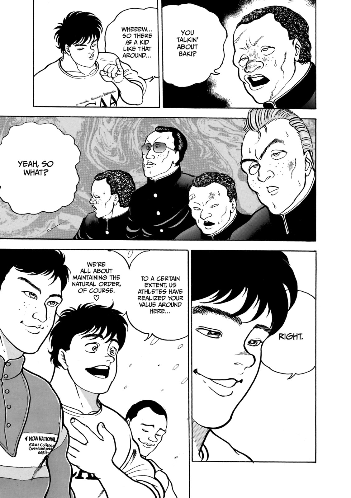 Read Baki the Grappler (Perfect Edition) chapter 79 image 16 on Lezhin
