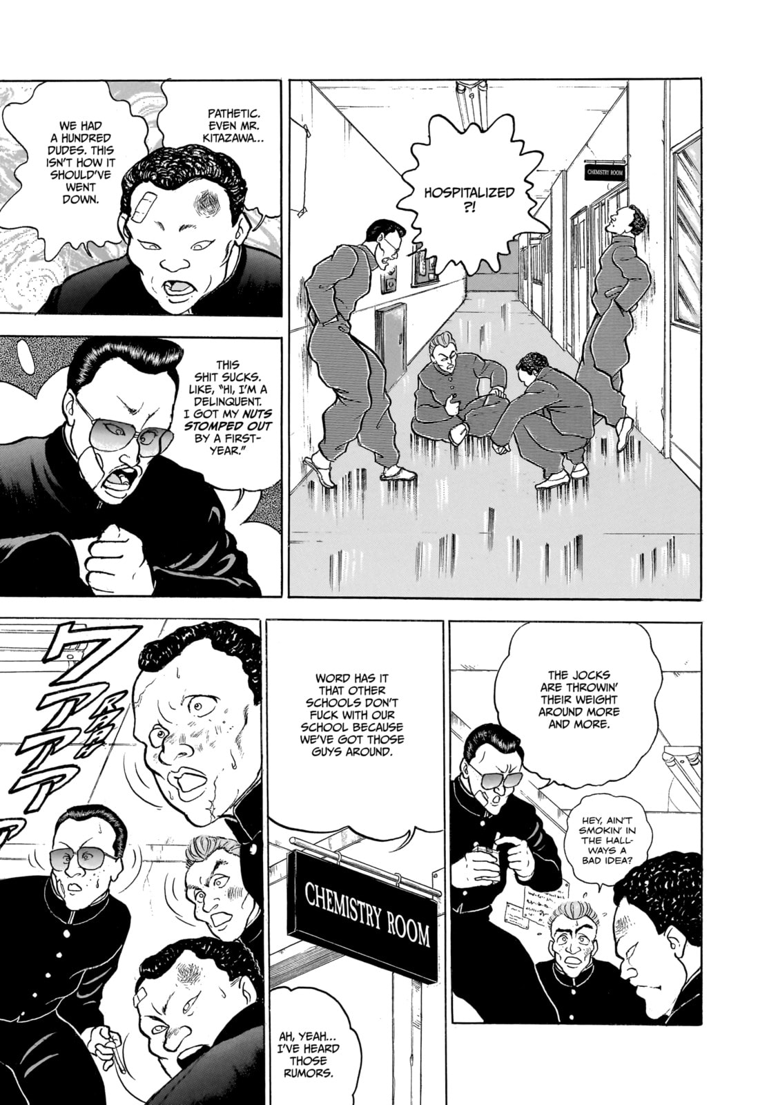 Read Baki the Grappler (Perfect Edition) chapter 79 image 6 on Lezhin