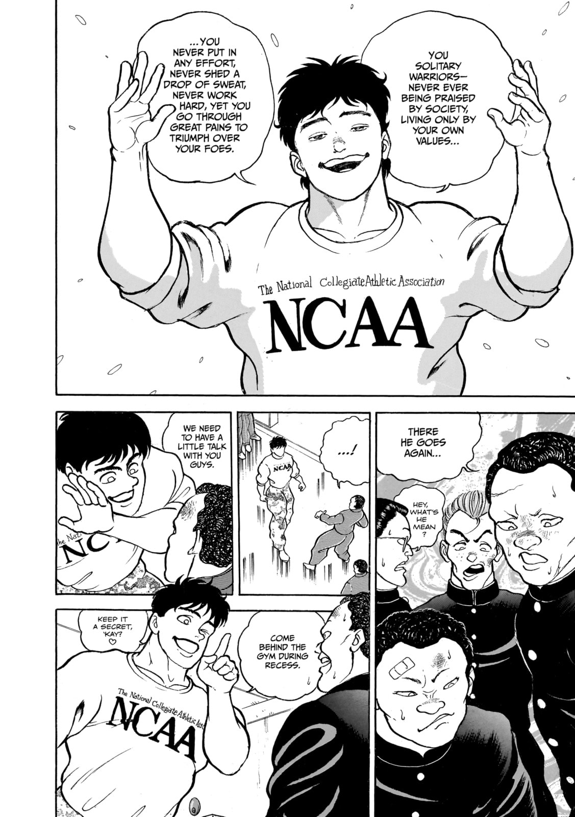 Read Baki the Grappler (Perfect Edition) chapter 79 image 9 on Lezhin