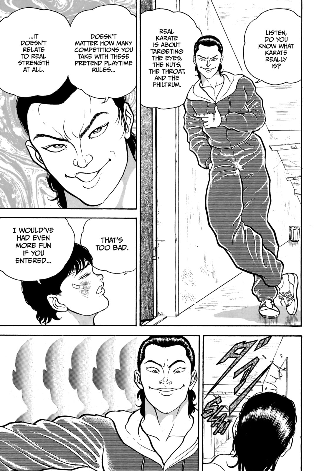 Read Baki the Grappler (Perfect Edition) chapter 8 image 12 on Lezhin