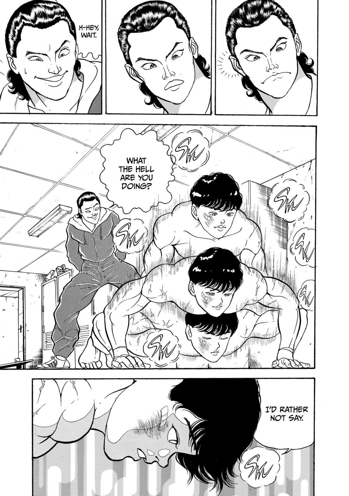 Read Baki the Grappler (Perfect Edition) chapter 8 image 14 on Lezhin