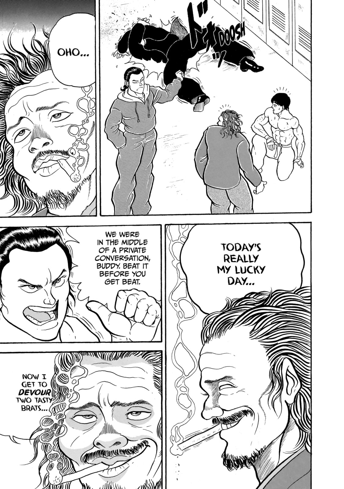 Read Baki the Grappler (Perfect Edition) chapter 8 image 18 on Lezhin