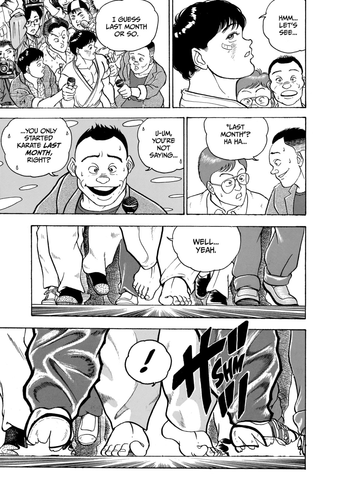 Read Baki the Grappler (Perfect Edition) chapter 8 image 2 on Lezhin