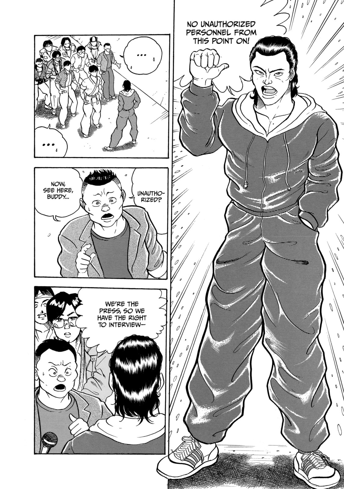 Read Baki the Grappler (Perfect Edition) chapter 8 image 3 on Lezhin