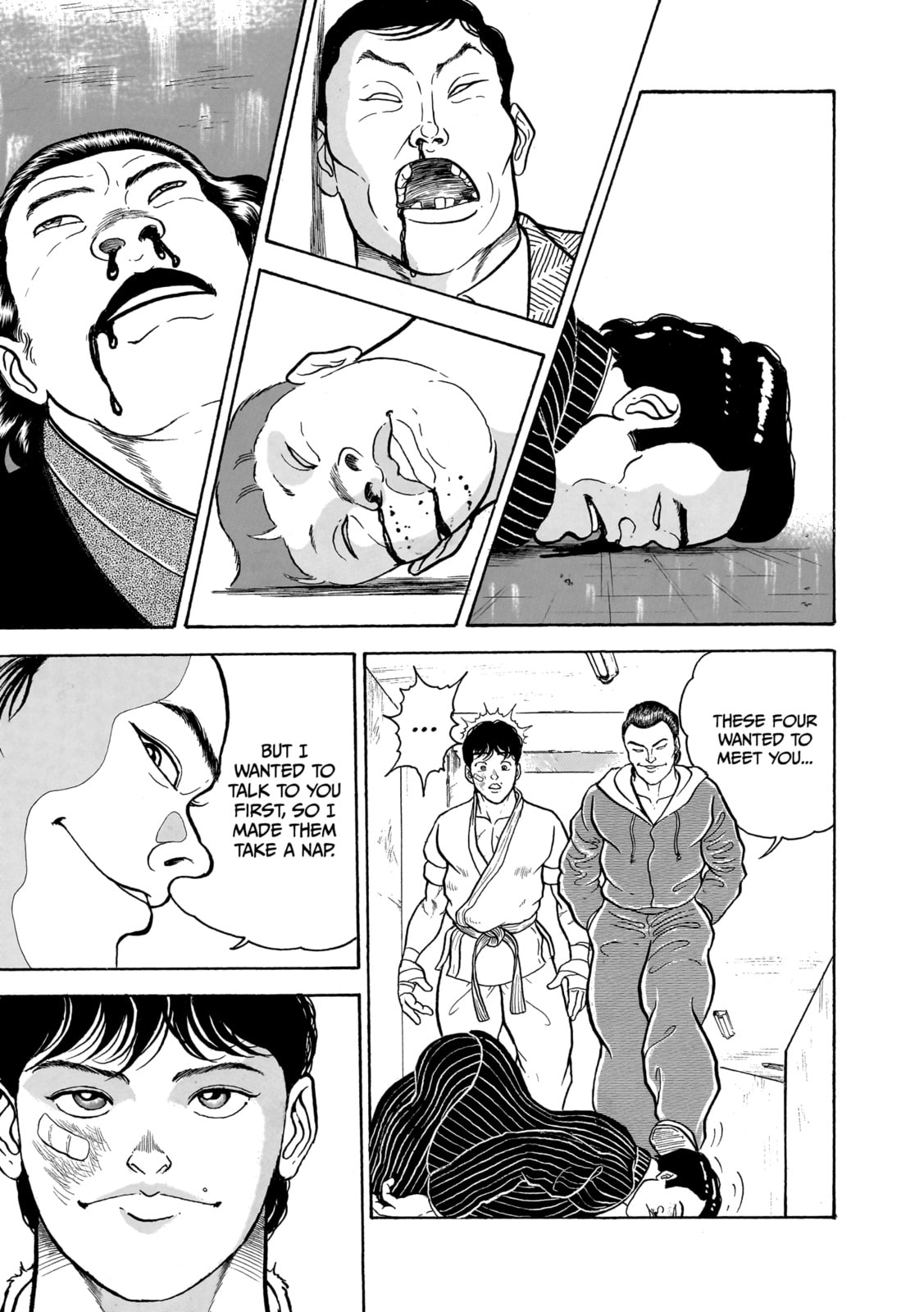 Read Baki the Grappler (Perfect Edition) chapter 8 image 8 on Lezhin