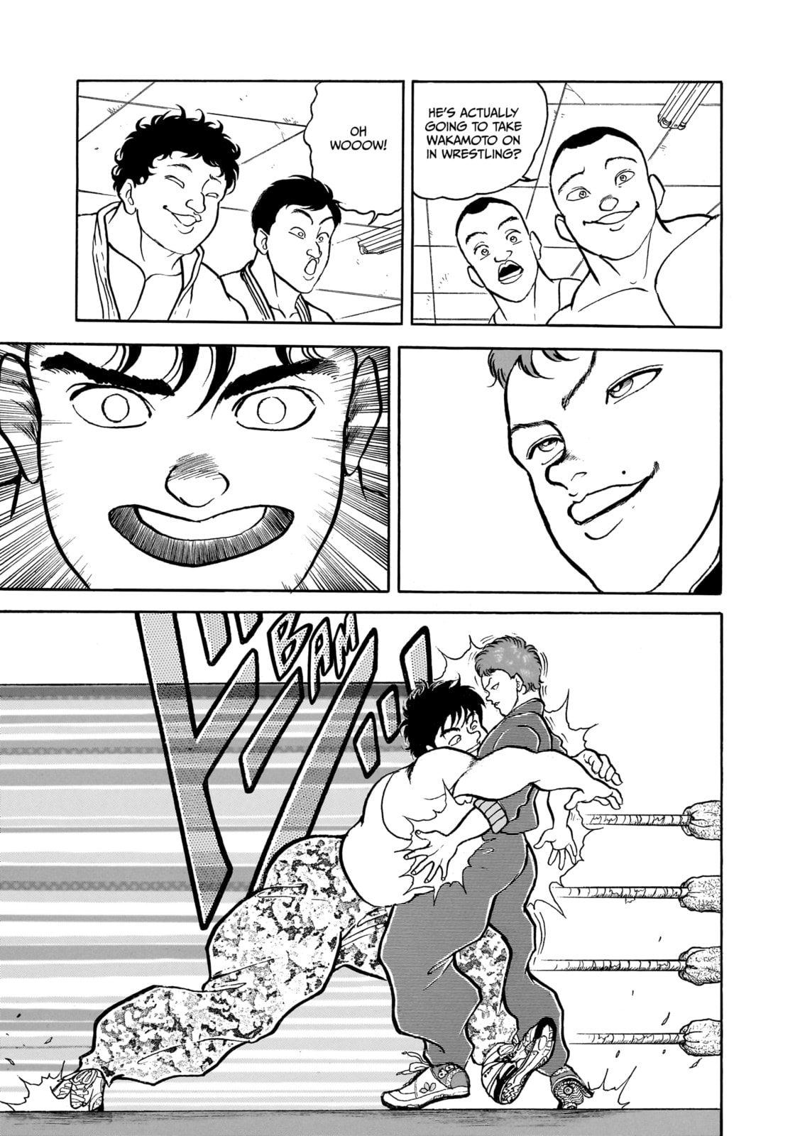Read Baki the Grappler (Perfect Edition) chapter 80 image 12 on Lezhin