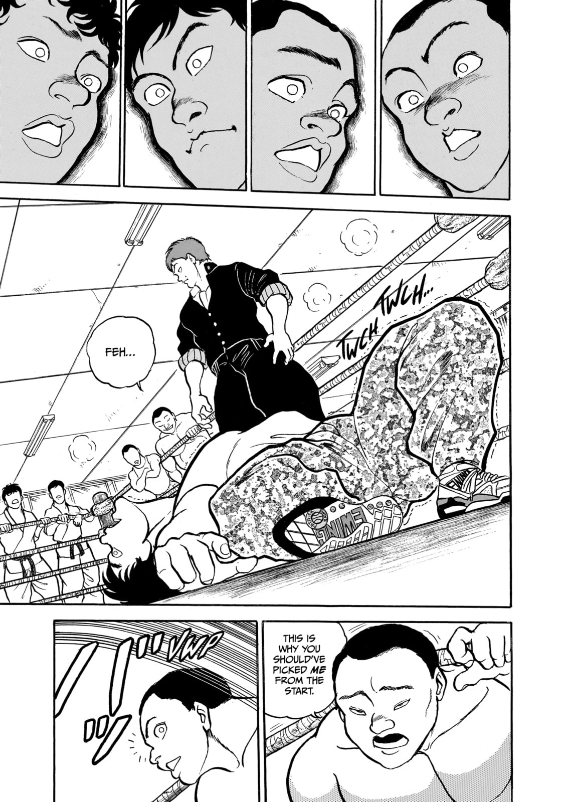 Read Baki the Grappler (Perfect Edition) chapter 80 image 18 on Lezhin