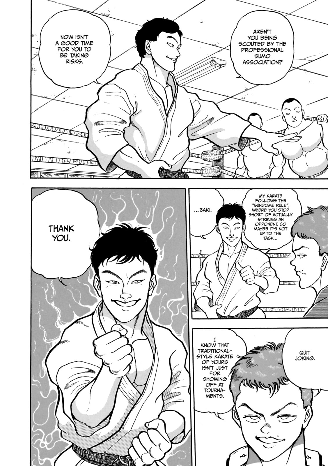 Read Baki the Grappler (Perfect Edition) chapter 80 image 19 on Lezhin