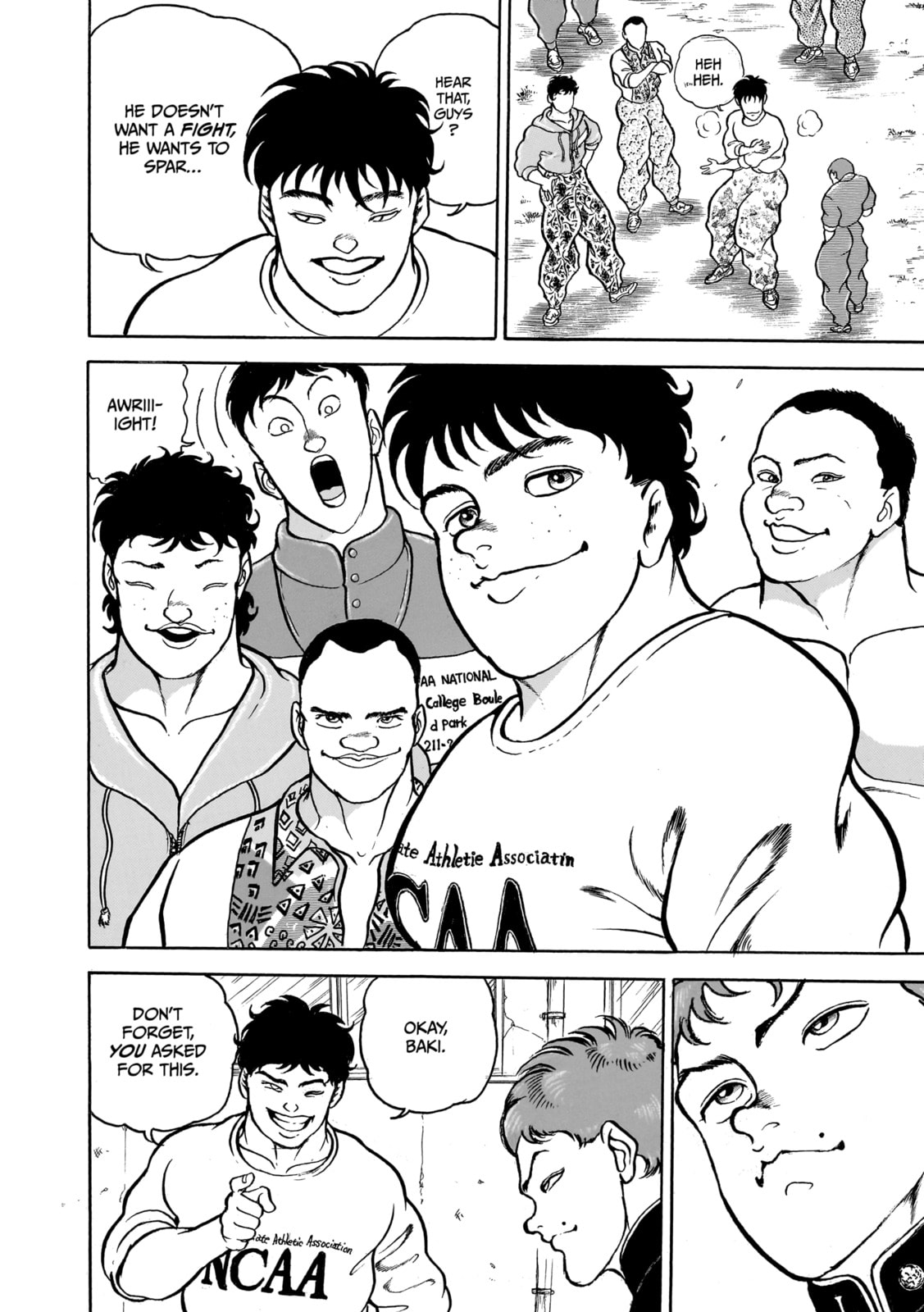 Read Baki the Grappler (Perfect Edition) chapter 80 image 7 on Lezhin