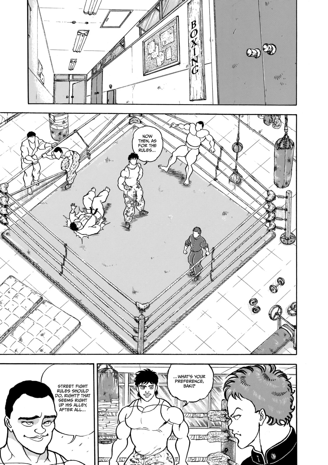 Read Baki the Grappler (Perfect Edition) chapter 80 image 8 on Lezhin