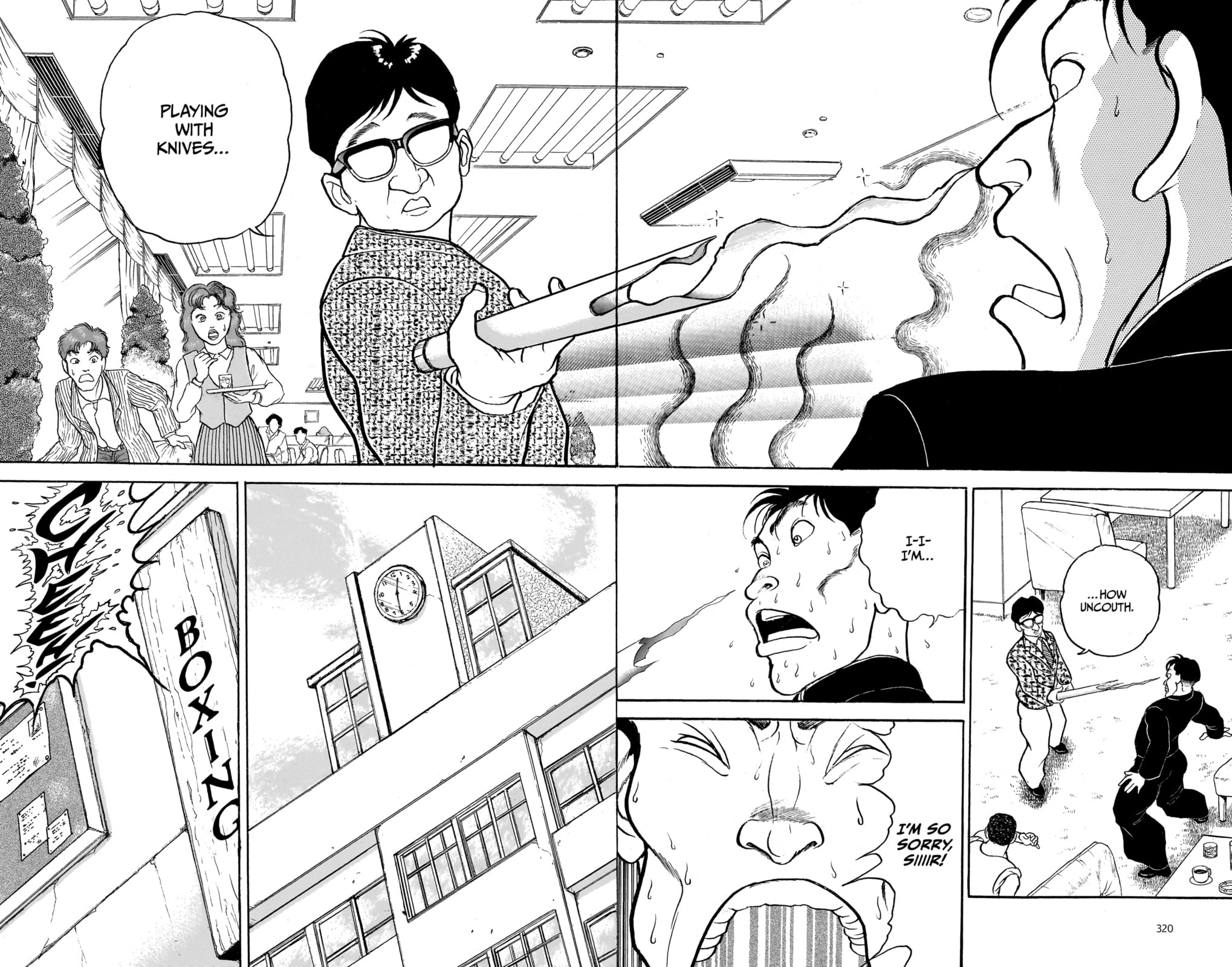 Read Baki the Grappler (Perfect Edition) chapter 81 image 9 on Lezhin