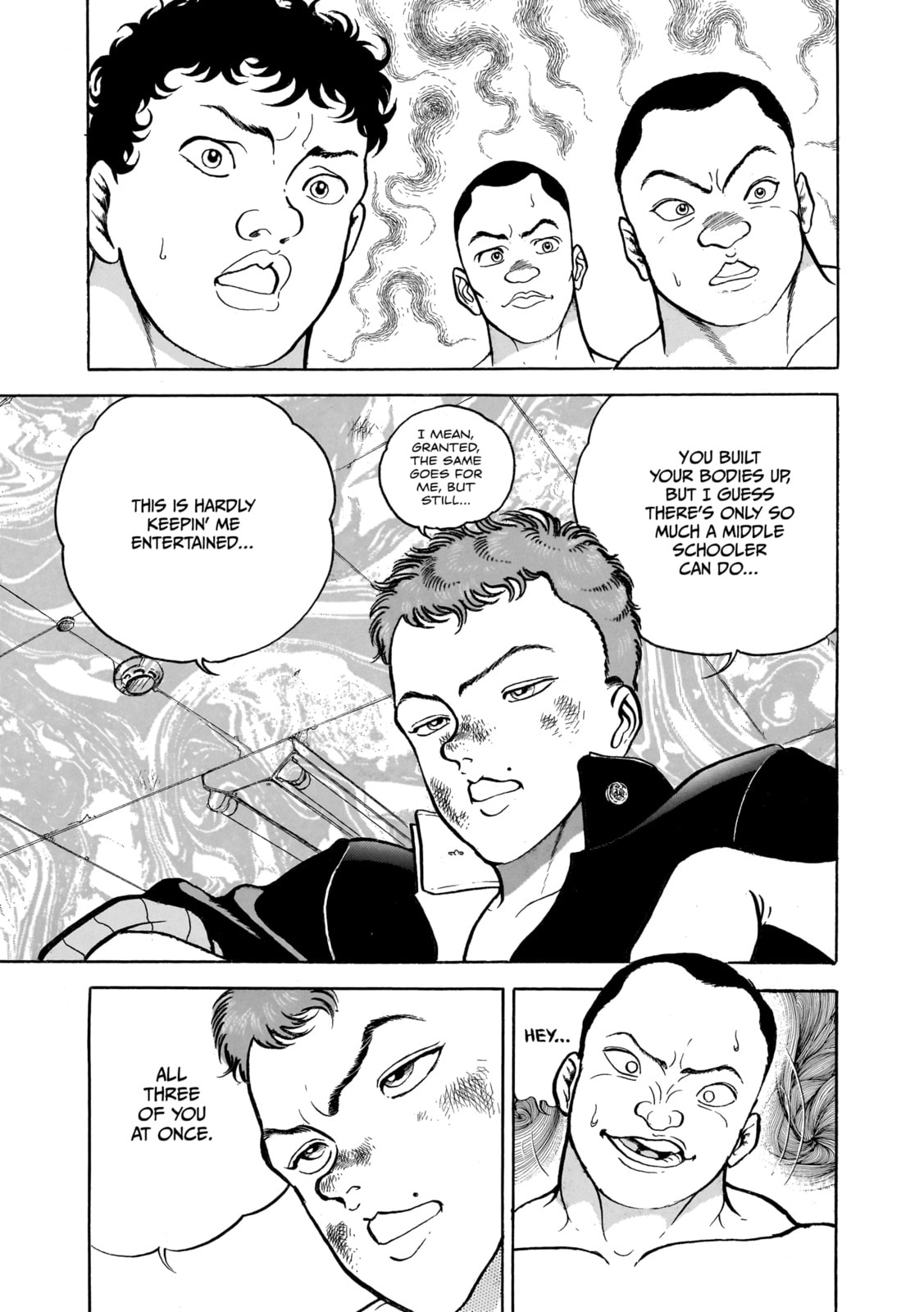 Read Baki the Grappler (Perfect Edition) chapter 82 image 10 on Lezhin