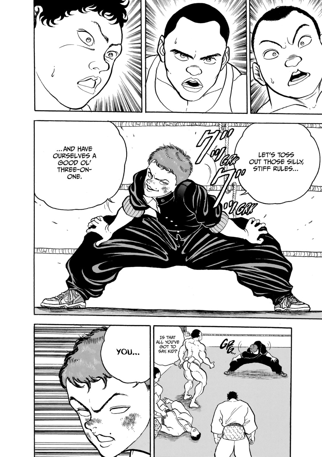 Read Baki the Grappler (Perfect Edition) chapter 82 image 11 on Lezhin