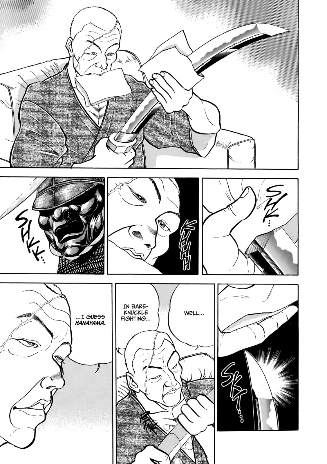Read Baki the Grappler (Perfect Edition) chapter 82 image 4 on Lezhin