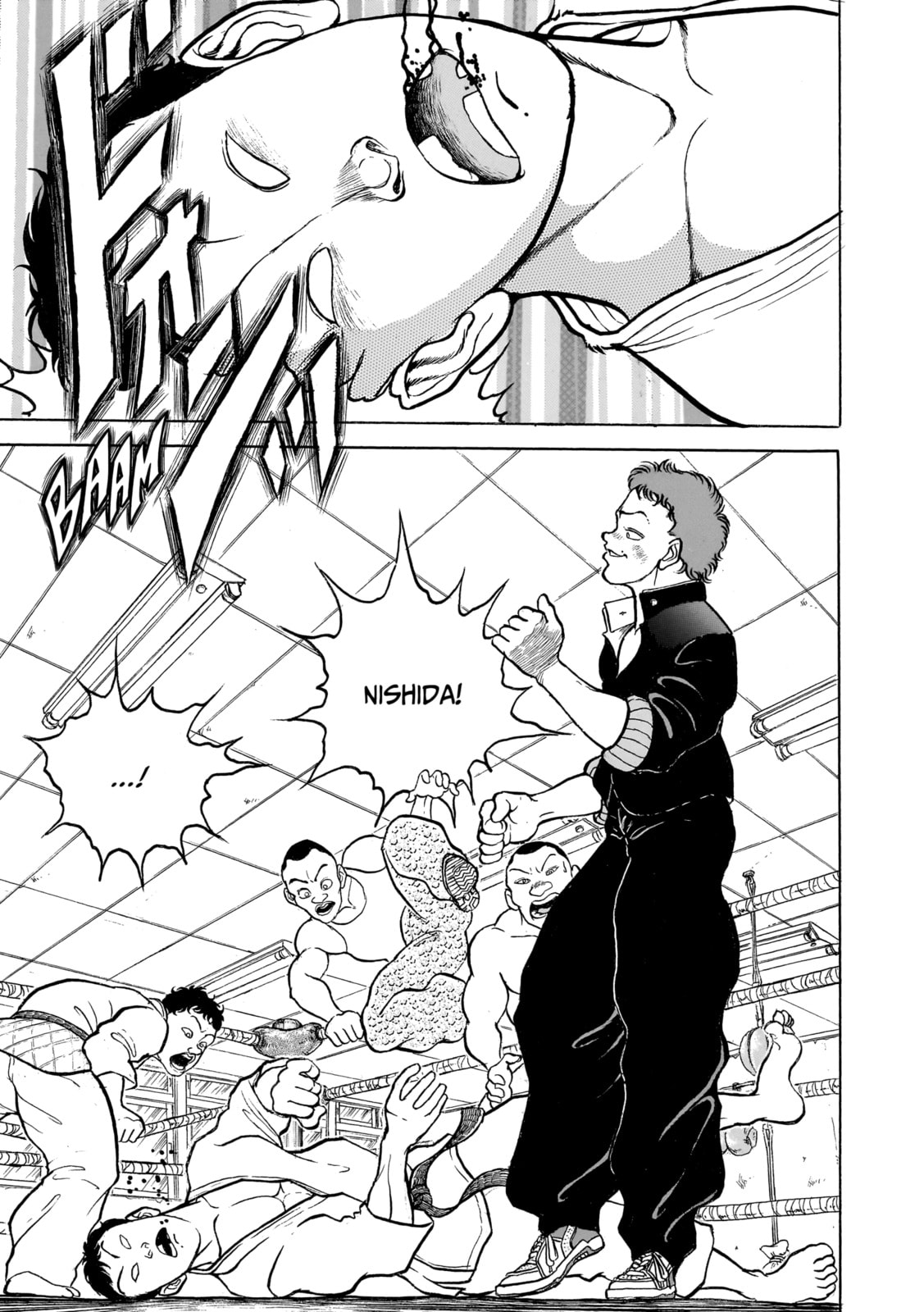 Read Baki the Grappler (Perfect Edition) chapter 82 image 8 on Lezhin
