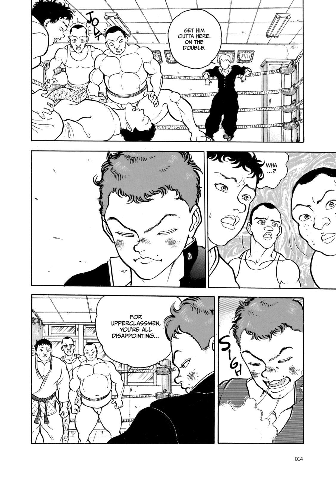 Read Baki the Grappler (Perfect Edition) chapter 82 image 9 on Lezhin
