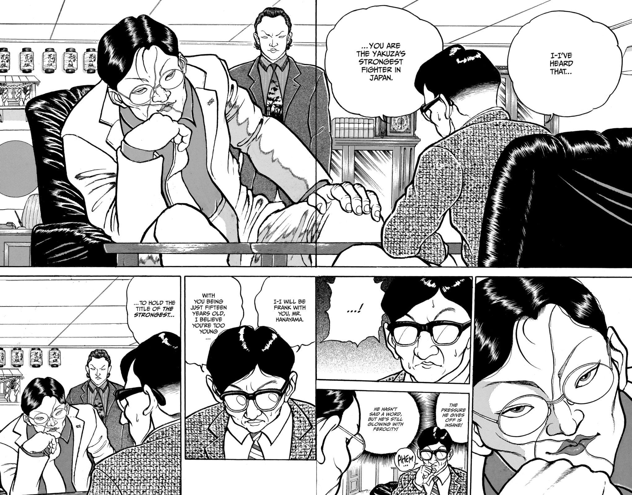 Read Baki the Grappler (Perfect Edition) chapter 83 image 1 on Lezhin