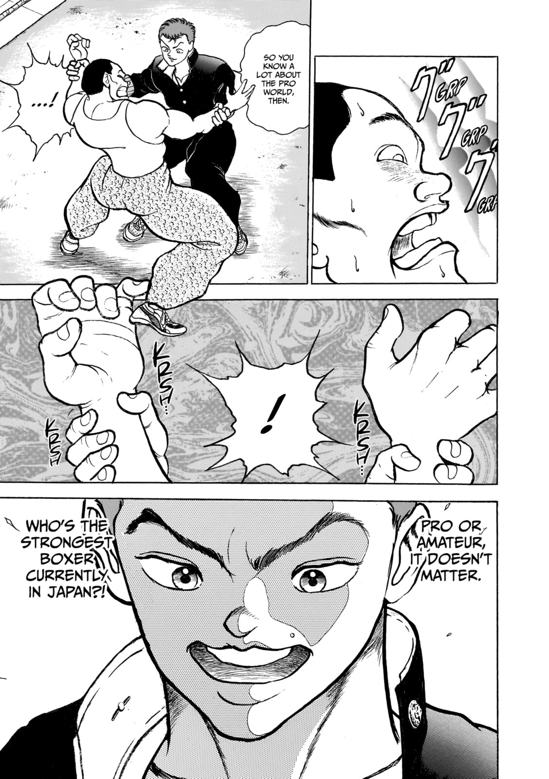 Read Baki the Grappler (Perfect Edition) chapter 83 image 11 on Lezhin
