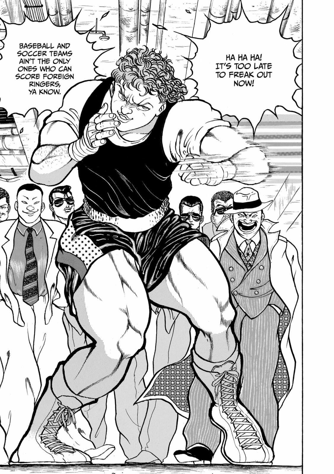 Read Baki the Grappler (Perfect Edition) chapter 84 image 2 on Lezhin
