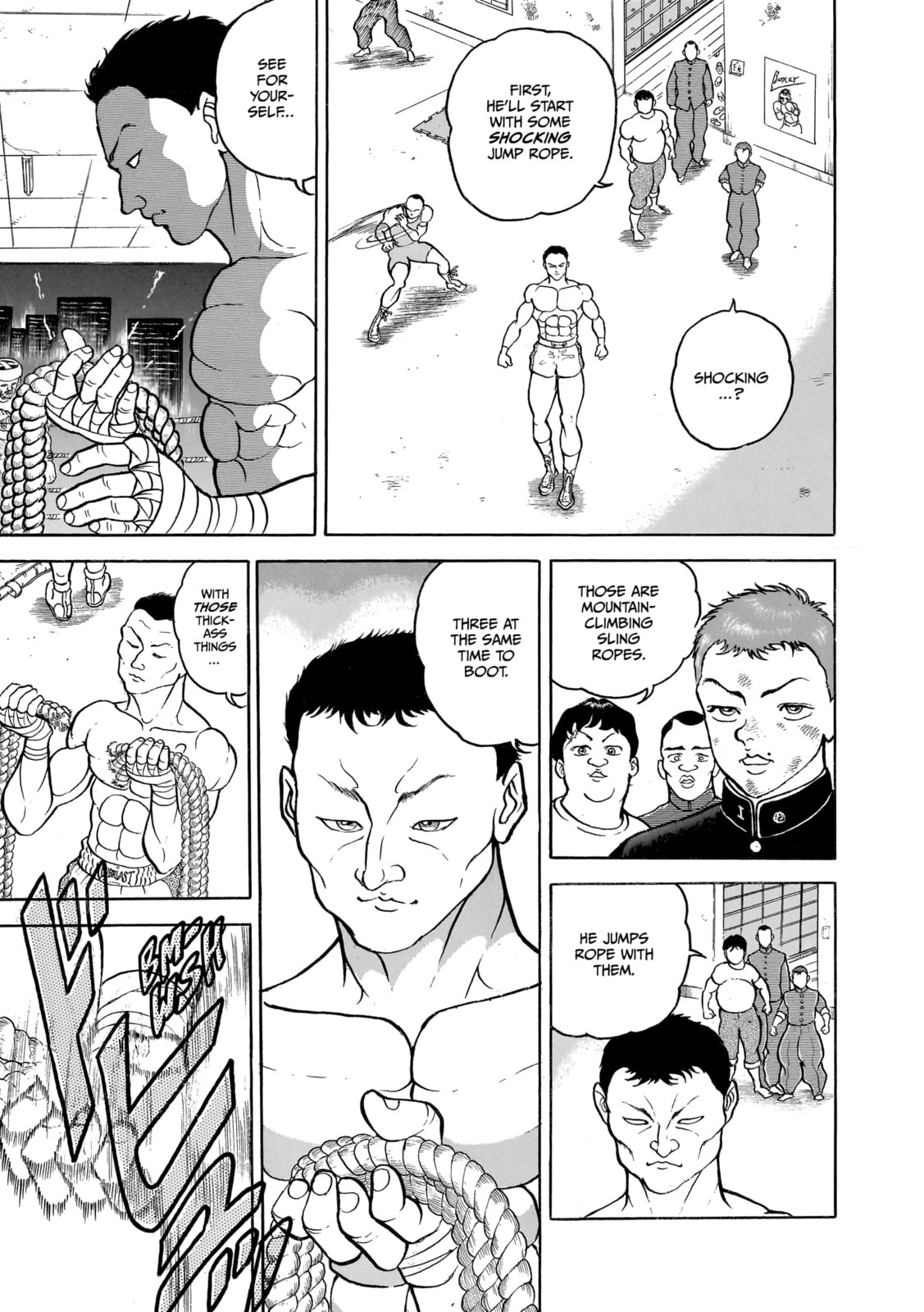 Read Baki the Grappler (Perfect Edition) chapter 86 image 9 on Lezhin